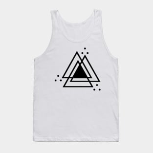 Pattern of triangles Tank Top